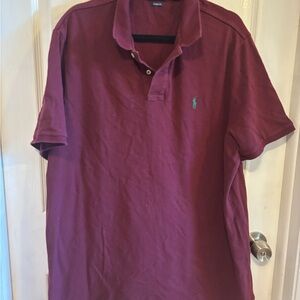 Polo by Ralph Lauren Burgundy Classic Polo Shirt